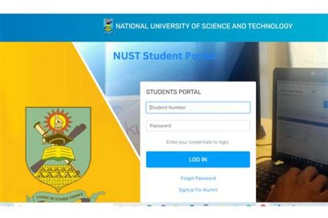 neust portal login|NUST Student Portal Login – www.portal.nust.ac.zw.